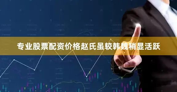 专业股票配资价格赵氏虽较韩魏稍显活跃