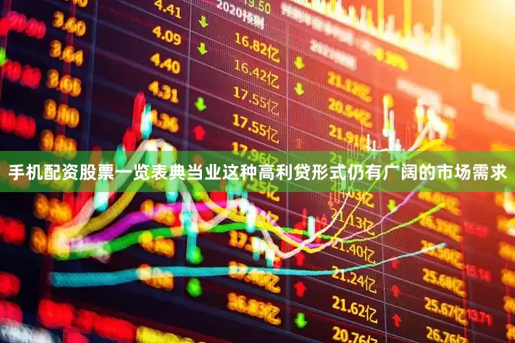 手机配资股票一览表典当业这种高利贷形式仍有广阔的市场需求